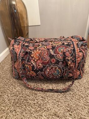 Vera Bradley Quilted Paisley Duffel Bag
